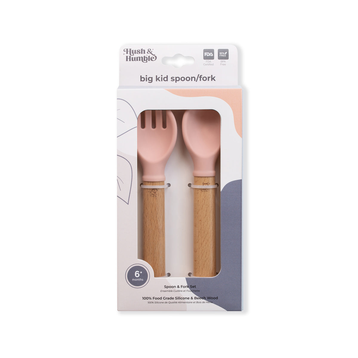 Big Kid Spoon/ Fork Set - Hush & Humble